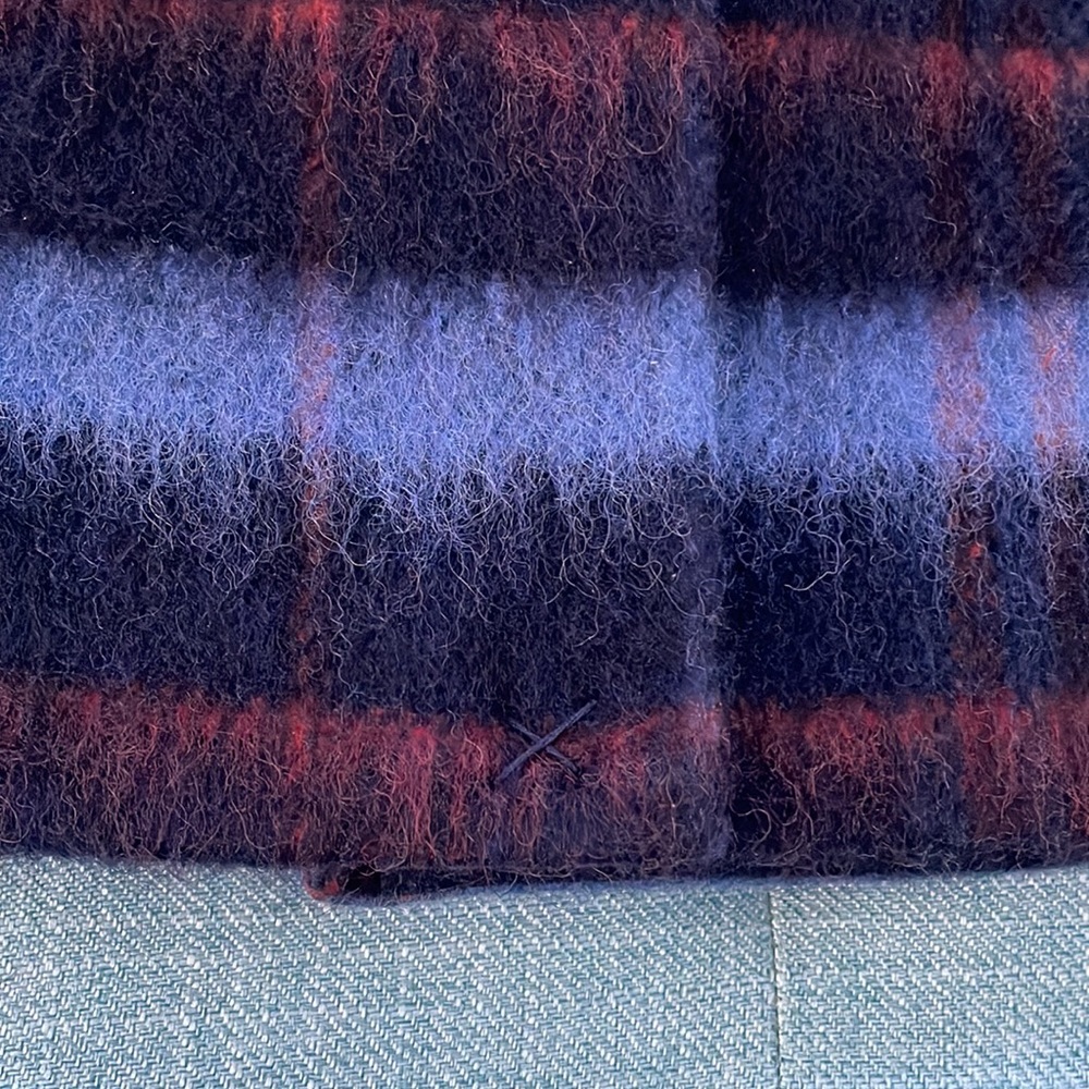 NWT BCBGeneration Double-Breasted Plaid Coat. - Picture 11 of 13